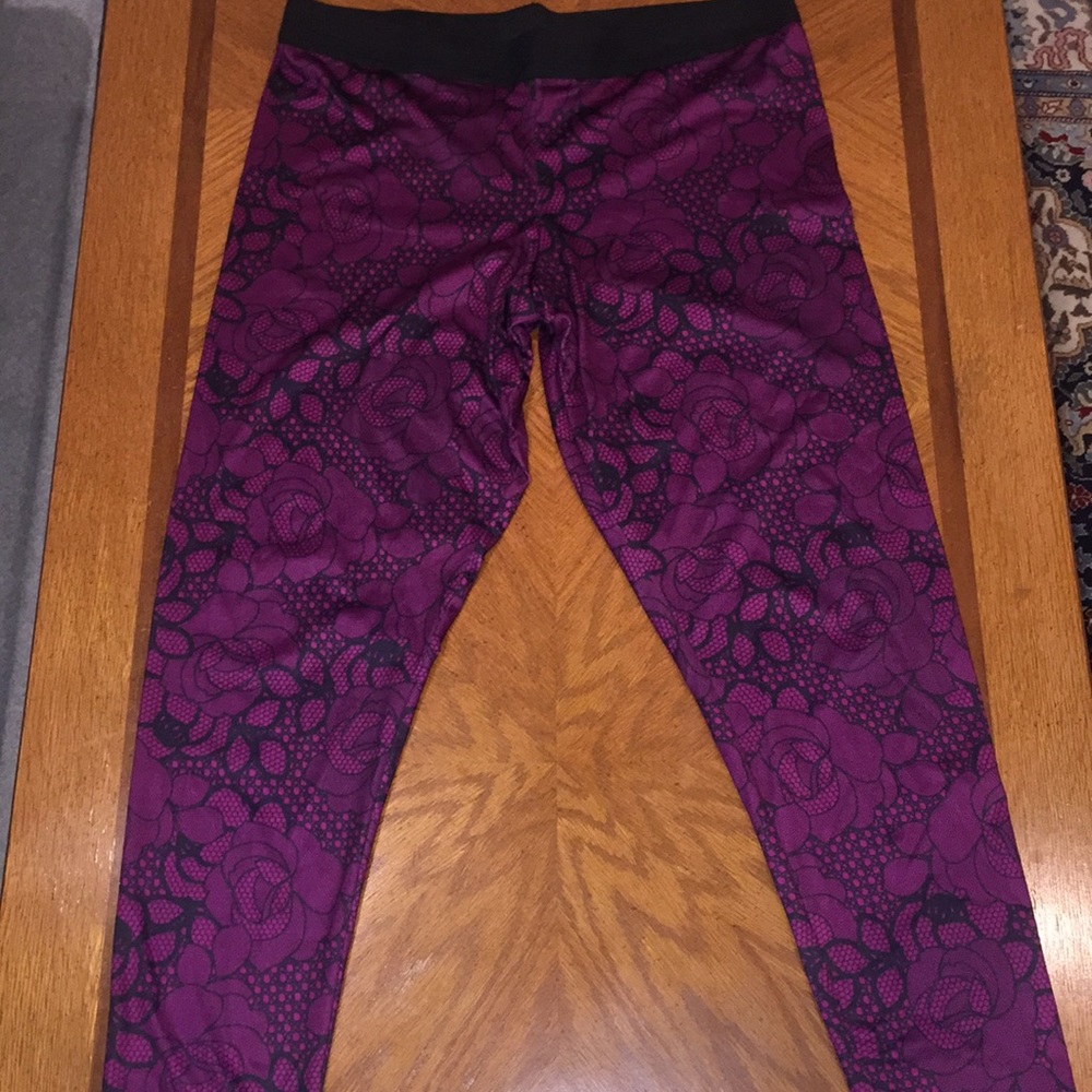 Vibrant print leggings